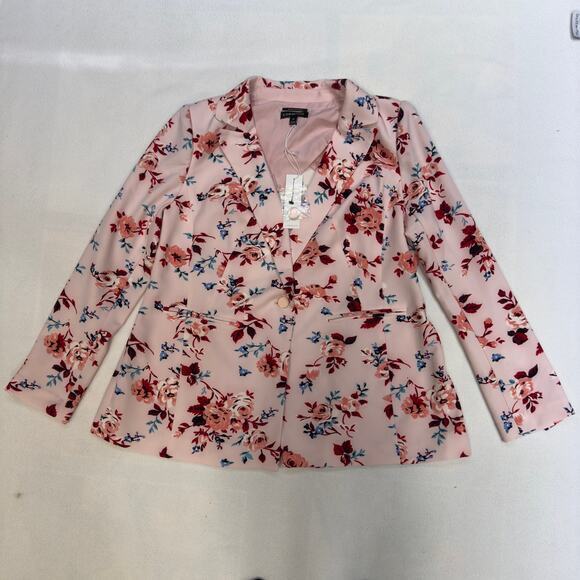 Lane Bryant Women’s Size 16 Floral The Bryant Structured Classic Blazer‎ Jacket - Picture 5 of 16